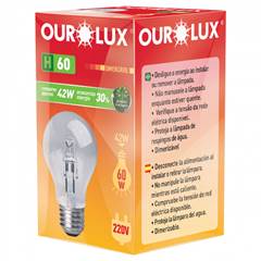 LAMPADA HALOGENA CLARA H60 42W