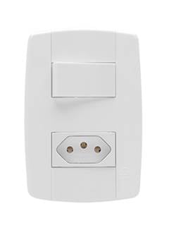 CONJ INT SIMP + 1 TOM 10A 250V LEV 87200