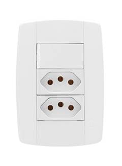 CONJ INT SIMP+2TOM 10A 250V LEV 87203
