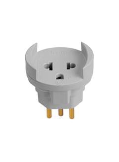 PINO ADAP 2P+T 10A250V C/10 BR 1211PCT