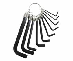 JOGO CHAVE ALLEN C/ARGOLAS 10PCS