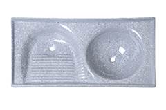 TANQUE DP DELUXE MARM 1,20X0,51 CZ CLARO