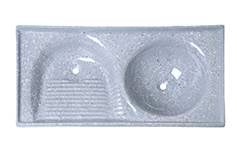 TANQUE DP DELUXE MARM 1,00X0,50 CZ CLARO