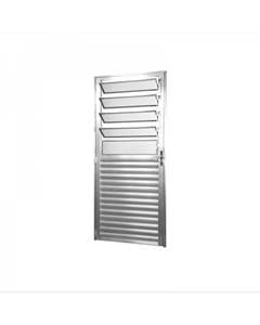 PORTA ALUM 80X210 C/BASC DIR PREMIUM