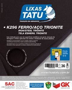 LIXA FERRO/ACO TRIONITE 280