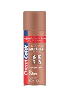 TINTA SPRAY METALICA COBRE 100ML