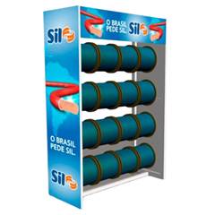 EXPOSITOR CARRETEL 16 CART SEM COR
