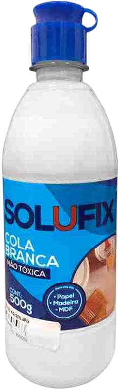 COLA BRANCA 0,5 KG SOLUFIX