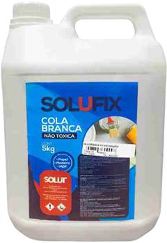 COLA BRANCA 5 KG SOLUFIX
