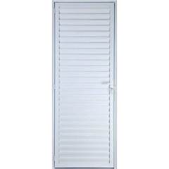 PORTA ALUM BR 80X210 DIR VENEZIANA CLM