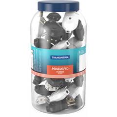 POTE PLUGUE MACHO2P+T TERM10A/250V PT/BR