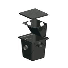 CAIXA GORDURA C CESTO P LIMP 42L