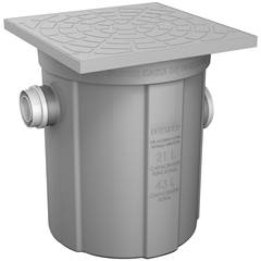 CAIXA DE GORDURA C/CESTO 21L