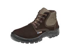BOTA COURO NOBUCK BICO PLAST CAFE N41