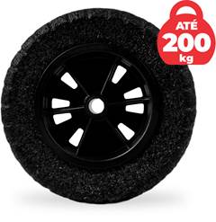 RODA PNEU MACICO 3.50X8 26MM EXTRAFORTE