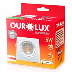 SUPERLED SPOT QUAD 5W 3000K BR