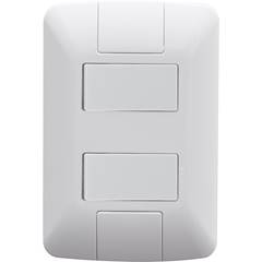 CONJ 2 INTER SIMPLES 6A/250V ARIA