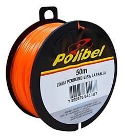 LINHA PEDREIRO LISA LARANJA C/50M