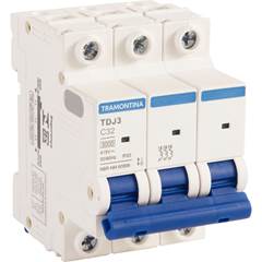 MINIDISJUNTOR TRIP TDJ3-3C32 3P 32A 3KA