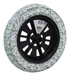 RODA PNEU MACICO 3.25X8X1 26MM LEVE