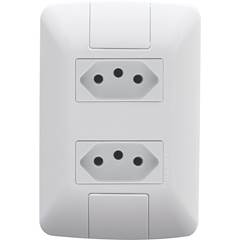 CONJ 2 TOMADAS 2P+T 20A/250V ARIA BR