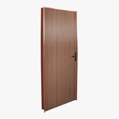 PORTA PRENSADA C/BATENTE D 70X210 MOGNO
