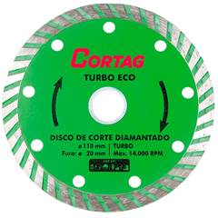 DISCO CORTE DIAMANTADO TURBO ECO 110MM