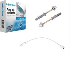 KIT P/INSTALACAO DE BACIA C/CX ACOP PVC