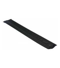 VEDA PORTA DUPLO TECIDO PRETO 80CM