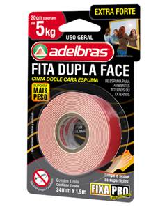 FITA DUPLA FACE ESP EXT FORTE X24MMX1,5M