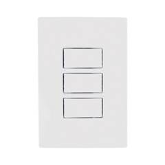 CONJ 3 INT SIMPLES 10A 250V~ I9