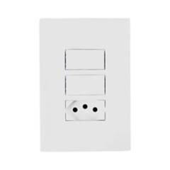 CONJ 2 INT SIMPLES 10A+TOM 10A 250V~ 19