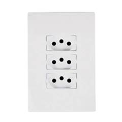 CONJ 3 TOMADAS 10A 250V~ MONOBLOCO I9