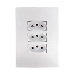 CONJ 3 TOMADAS 20A 250V~ MONOBLOCO I9