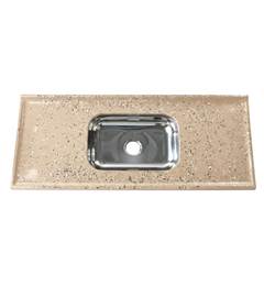 BALCAO M SINT C INOX 1,20X50 BEGE