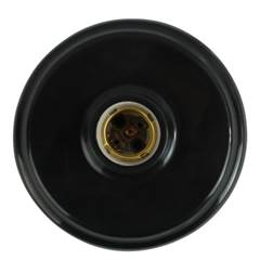 PLAFON DE PLASTICO PT BOCAL DE PORC E27