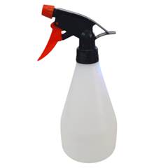 PULVERIZADOR MANUAL 500ML TRANSPARENTE