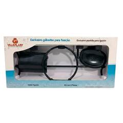 KIT P/BANHEIRO ABS FLORENCA CR PT