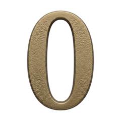 NUMERO RESID 0 BRONZE