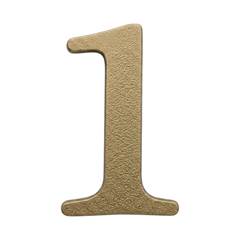 NUMERO RESID 1 BRONZE