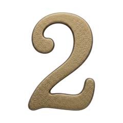 NUMERO RESID 2 BRONZE