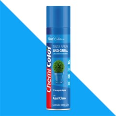 TINTA SPRAY USO G AZ CLARO 400ML