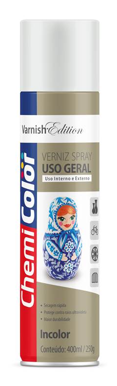 TINTA SPRAY USO G VERNIZ 400ML