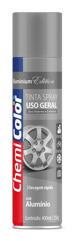TINTA SPRAY USO G ALUMINIO 400ML