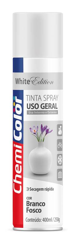 TINTA SPRAY USO G BR FOSCO 400ML