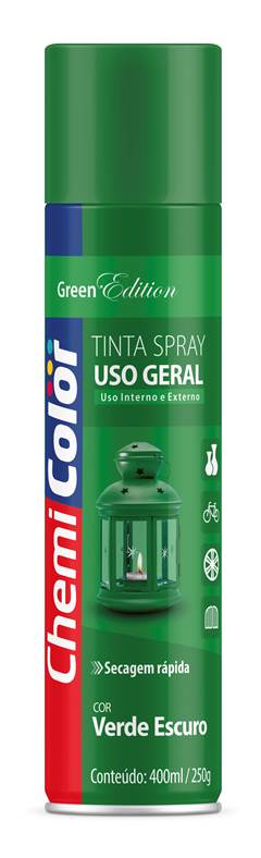 TINTA SPRAY USO G VD ESCURO 400ML
